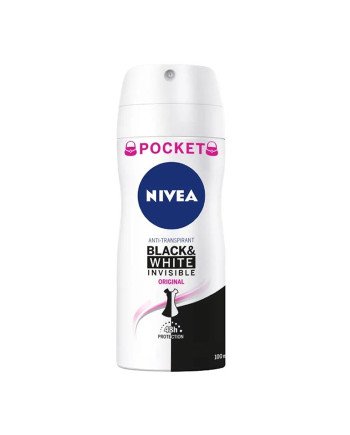 Nivea Black & White Invisible Original Desodorante Spray 100ml