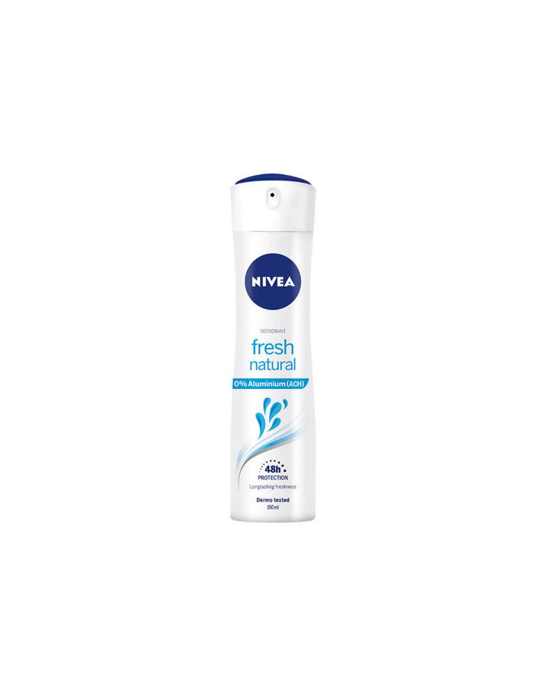 Nivea Fresh Natural 0% Aluminuim Desodorante Spray 150ml