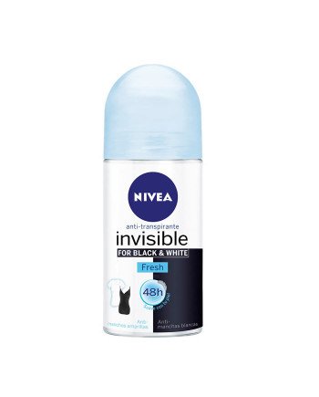 Nivea For Black And White Roll On Fresh 50ml