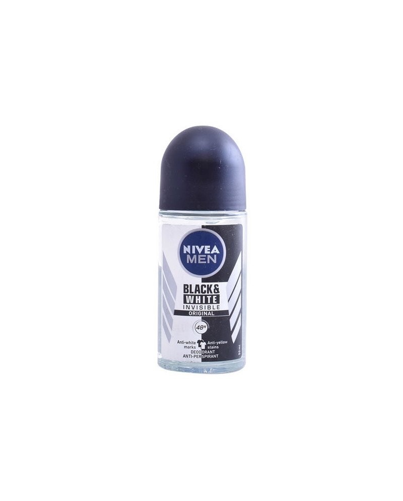 Nivea Men Black And White Ivisible Original Desodorante Roll-On 50ml