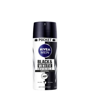 Nivea Men Black & White Invisible Original Desodorante Spray 100ml