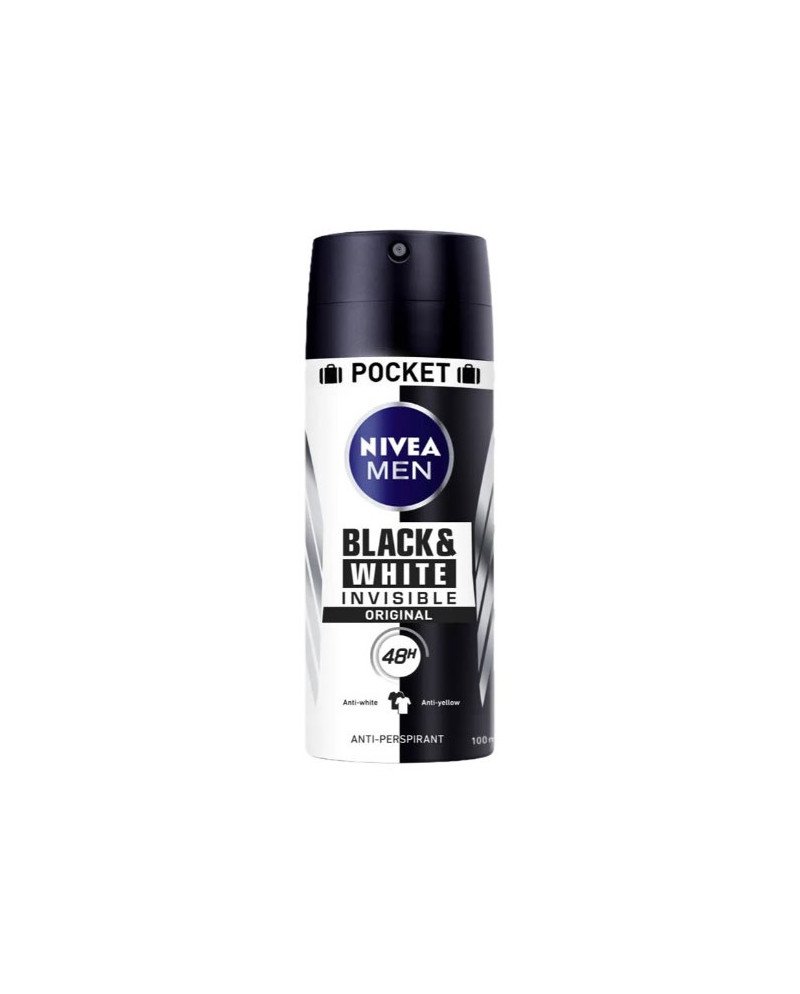 Nivea Men Black & White Invisible Original Desodorante Spray 100ml