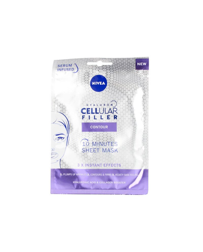 Nivea Hyaluron Cellular Filler Contour Mascarilla Facial