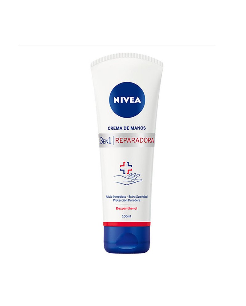 Nivea 3 En 1 Crema De Manos Reparadora 100ml