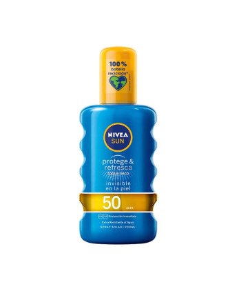 Nivea Sun Solar Protege Y Refresca Spf50 Spray 200ml