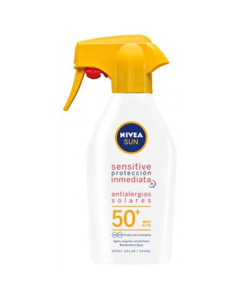 Br Nivea Sensitive F50 Pistola 270 Antialergias Solares