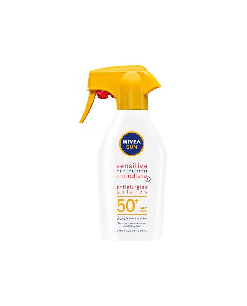 Br Nivea Sensitive F50 Pistola 270 Antialergias Solares