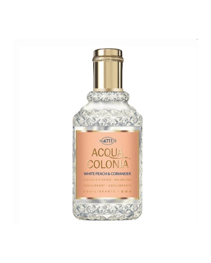 4711 Acqua Colonia White Peach & Coriander Eau De Cologne Spray 50ml