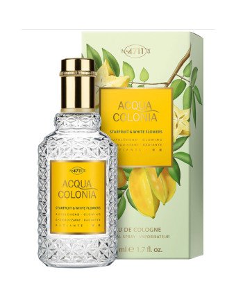 4711 Acqua Colonia Starfruit y White Flowers Eau De Cologne Spray 50ml