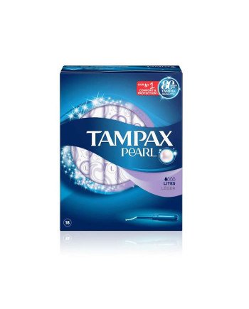 Tampax Pearl Lites Tampones Con Aplicador 18