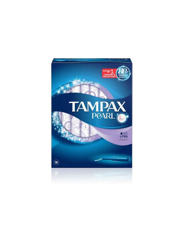 Tampax Pearl Lites Tampones Con Aplicador 18