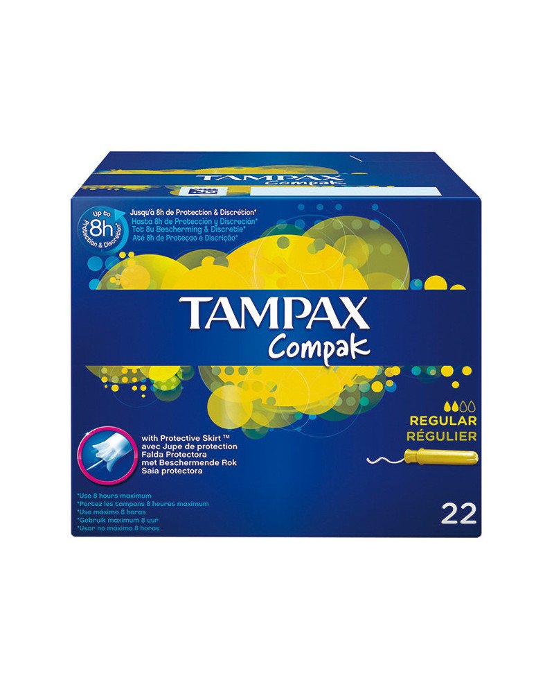 Tampax Compak Regular 22 Unidades