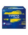 Tampax Compak Regular 22 Unidades
