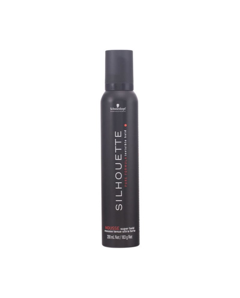Schwarzkopf Silhouette Super Hold Mousse Espuma Fijacion Extrafuerte 2
