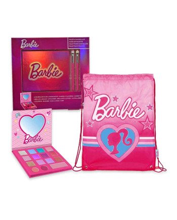 Barbie Niños Set Sombra De Ojos Y Brillo De Labios 1Un