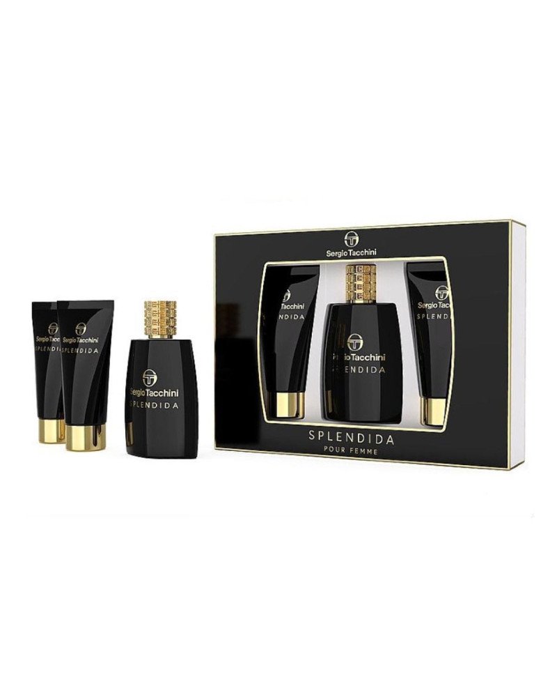 Sergio Tacchini Splendida Pour Femme Eau De Parfum 100Ml + Locion Corporal Perfumada 100Ml + Gel De Baó 100Ml