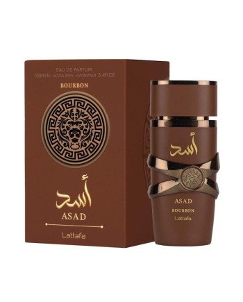Lattafa Asad Bourbon Eau De Parfum 100Ml Vaporizador
