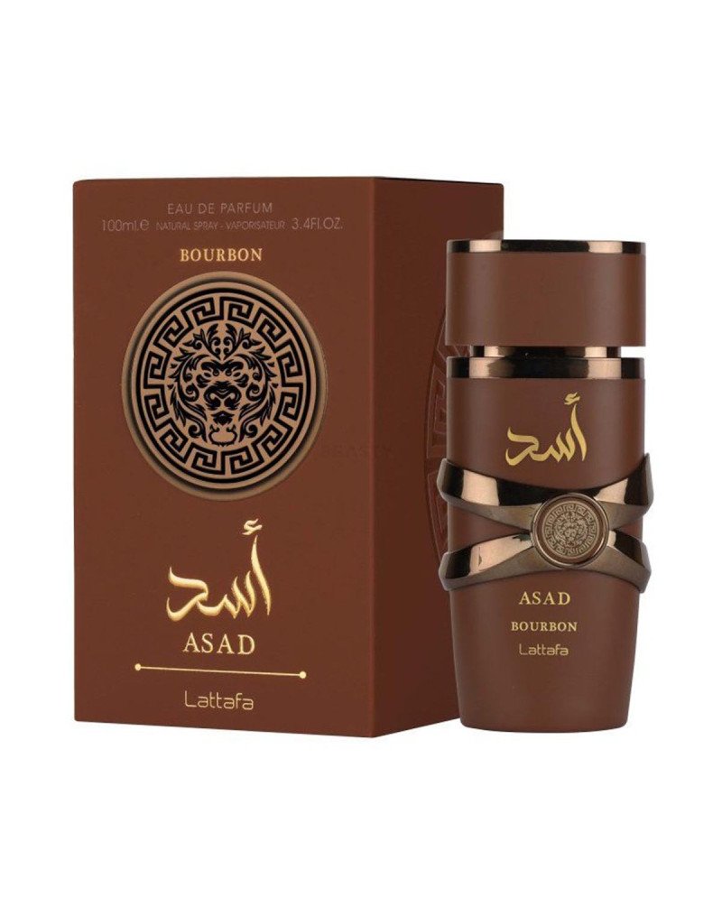 Lattafa Asad Bourbon Eau De Parfum 100Ml Vaporizador
