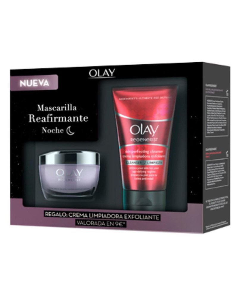 Olay Regenerist Mascarilla De Noche 1Un + Gel Limpiador 1U