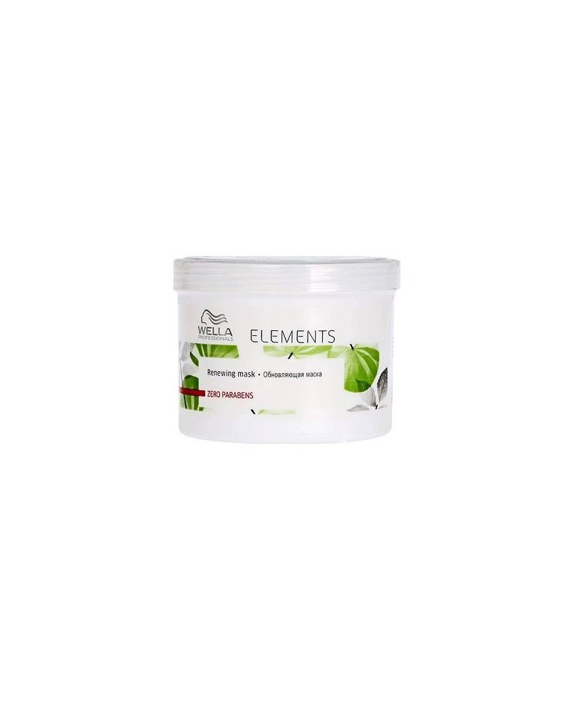 Wella Elements Mascarilla Renovadora Sin Parabenos