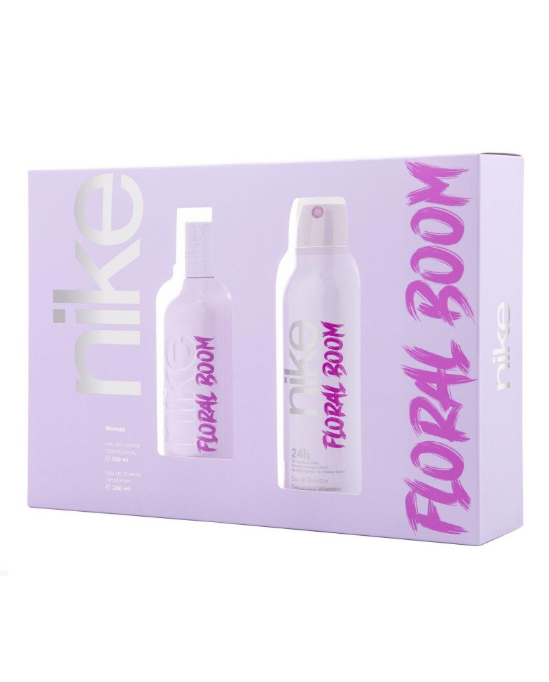 Nike Woman Floral Boom Eau De Toilette 1Un Vaporizador + Desodorante Eau De Toilette 200Ml Vaporizador