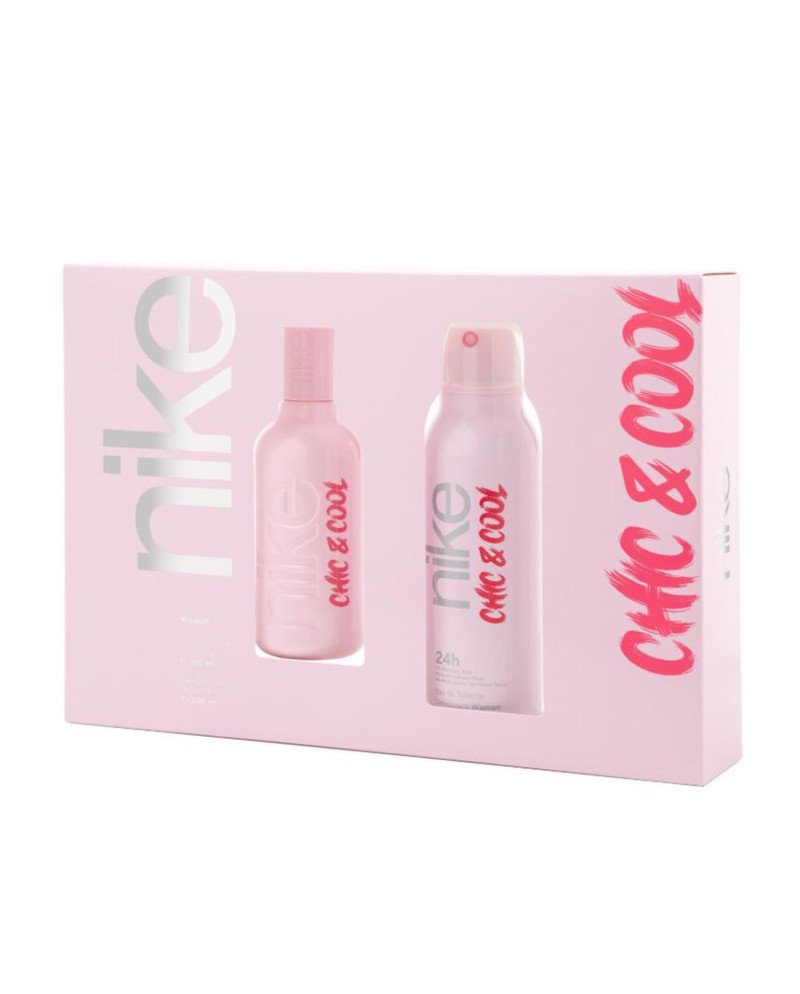 Nike Chic & Cool Eau De Toilette 1Un Vaporizador + Desodorante Eau De Toilette 200Ml Vaporizador