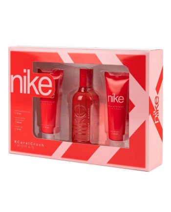 Nike Woman Coral Crush Eau De Toilette 1Un Vaporizador + Locion Corporal Perfumada 75Ml + Gel De Baño 75Ml