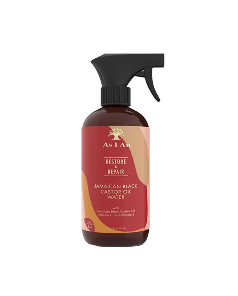 As I Am Jamaican Black Castor Oil Water 473Ml Vaporizador