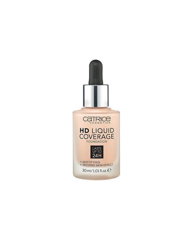Catrice Hd Liquid Coverage Foundation Lasts Up to 24h 020-Rose Beige 3