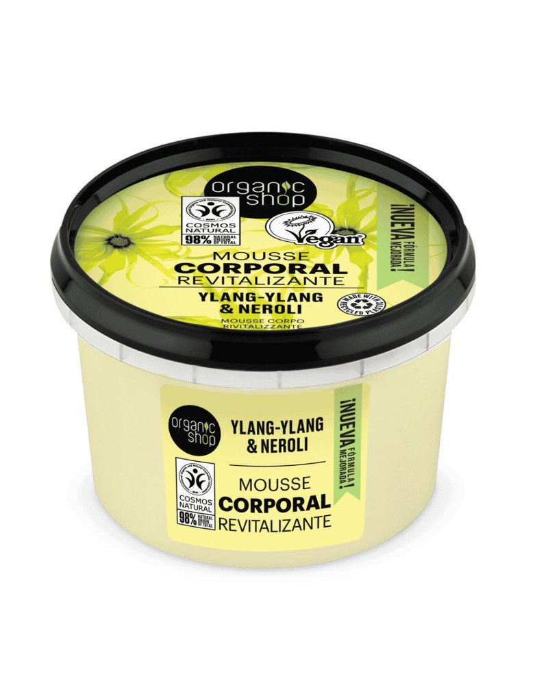 Organic Shop Ylang-Ylang Mousse Corporal Revitalizante 250ml
