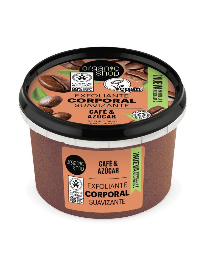 Organic Shop Cafe Exfoliante Corporal Brazilian Cofee 1un
