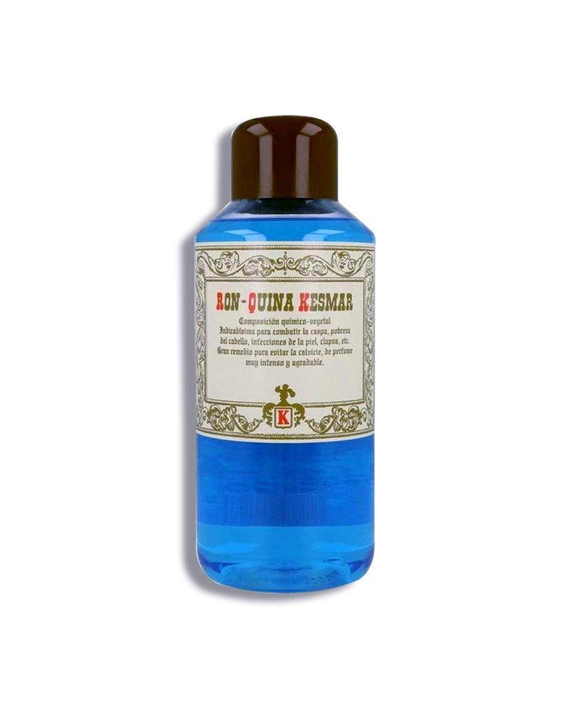 Ron-Quina Kermar Locion Capilar Azul Anti-Caspa Anti-Calvicie 1000Ml