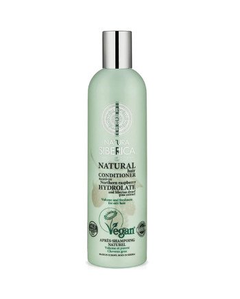 Natura Siberica Balsamo Natural Para Cabello Graso Volumen y Frescor 4