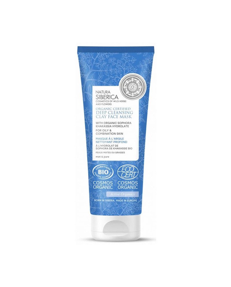 Natura Siberica Mascarilla Facial Limpieza Profunda De Arcilla 75ml