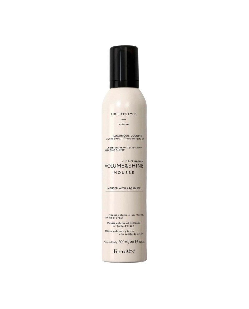 Farmavita Volume & Shine Espuma Aceite De Argan 300Ml