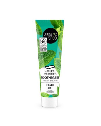 Organic Shop Frozen Mint Dentifrico Fresh Bearth 100g