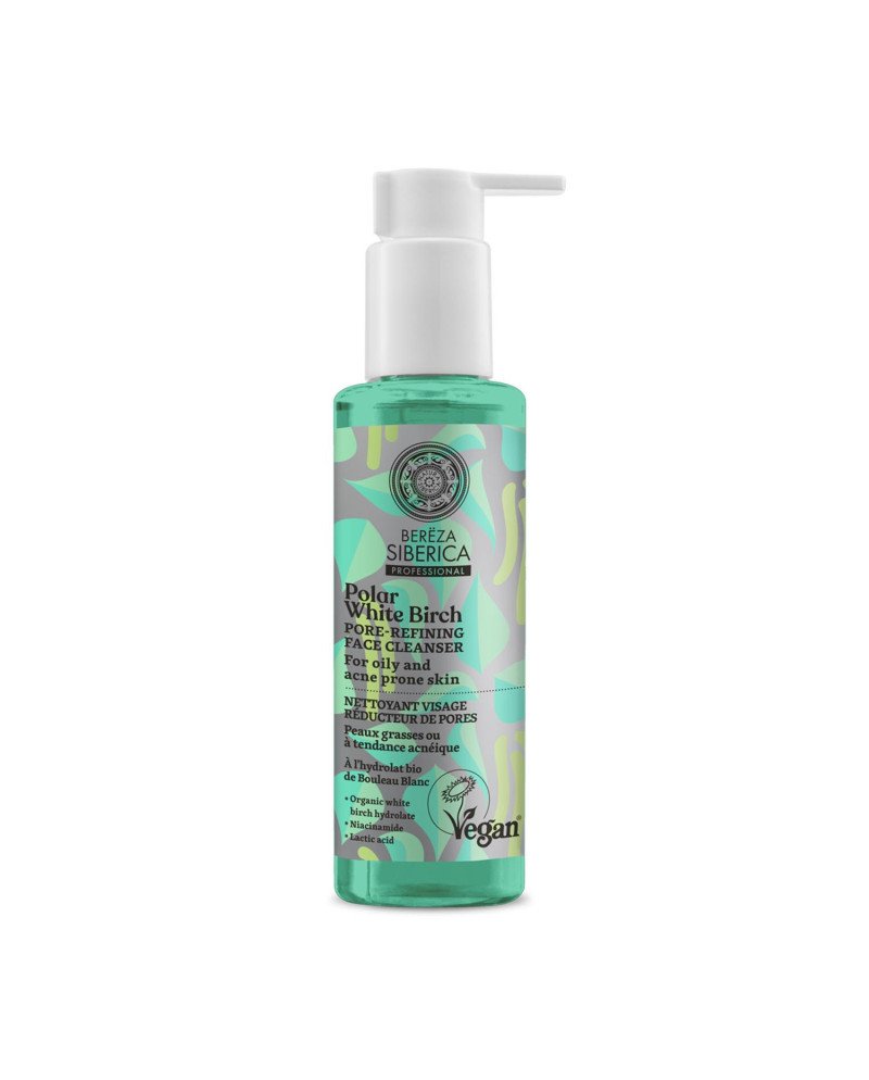 Natura Siberica Bereza Polar White Birch Limpiador Facial 145ml