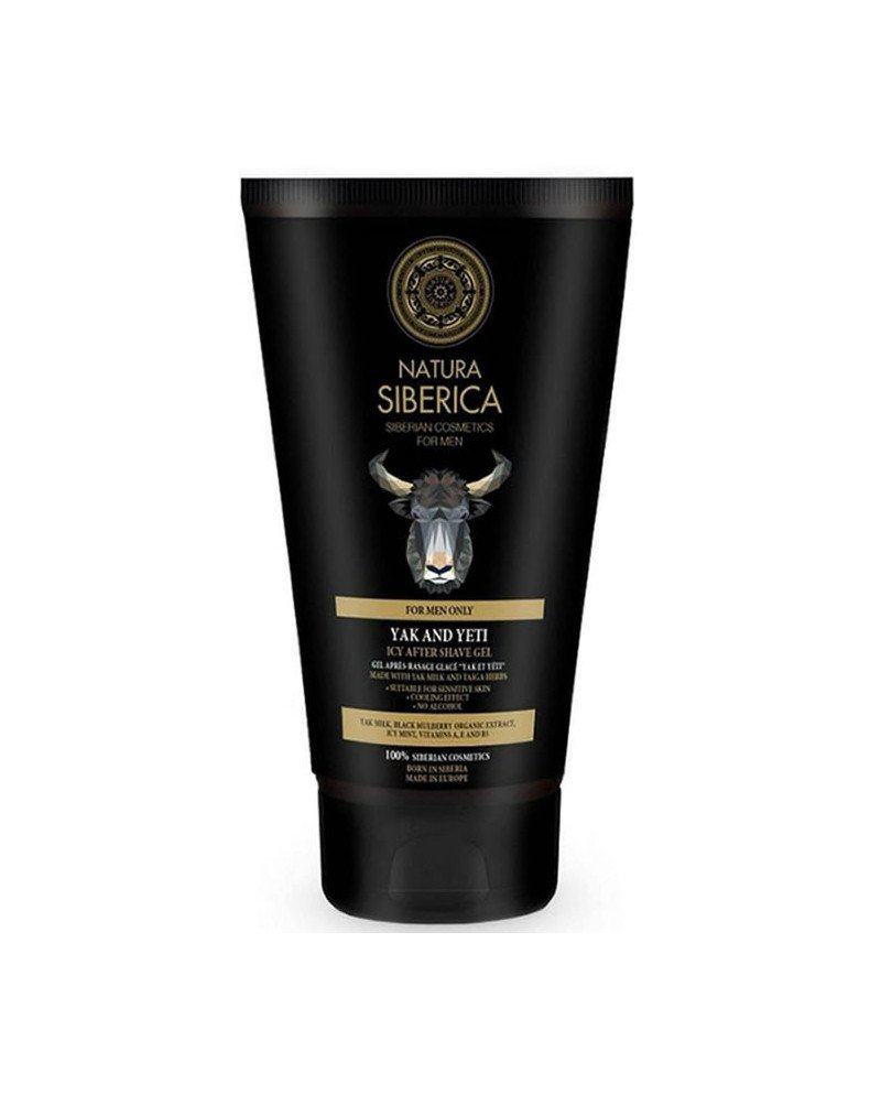Natura Siberica Yak y Yeti Gel Glacial Para Despues Del Afeitado 150ml