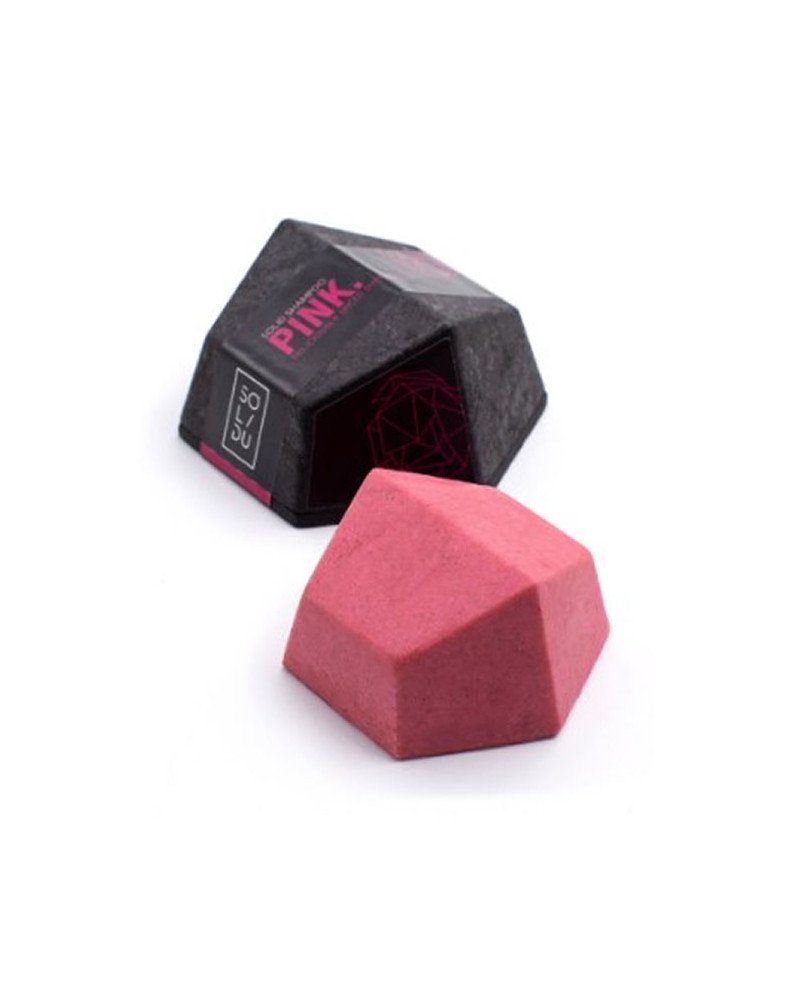 Solidu The Pink Peonia & Ylang-Ylang Shampoo Bar Normal Hair 65g