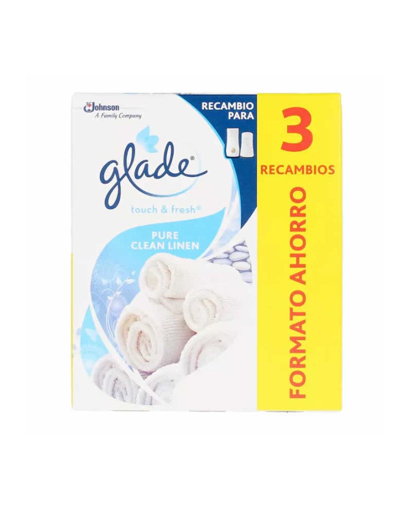 Glade Un Toque Ambientador Recambios Primavera 3 Piezas