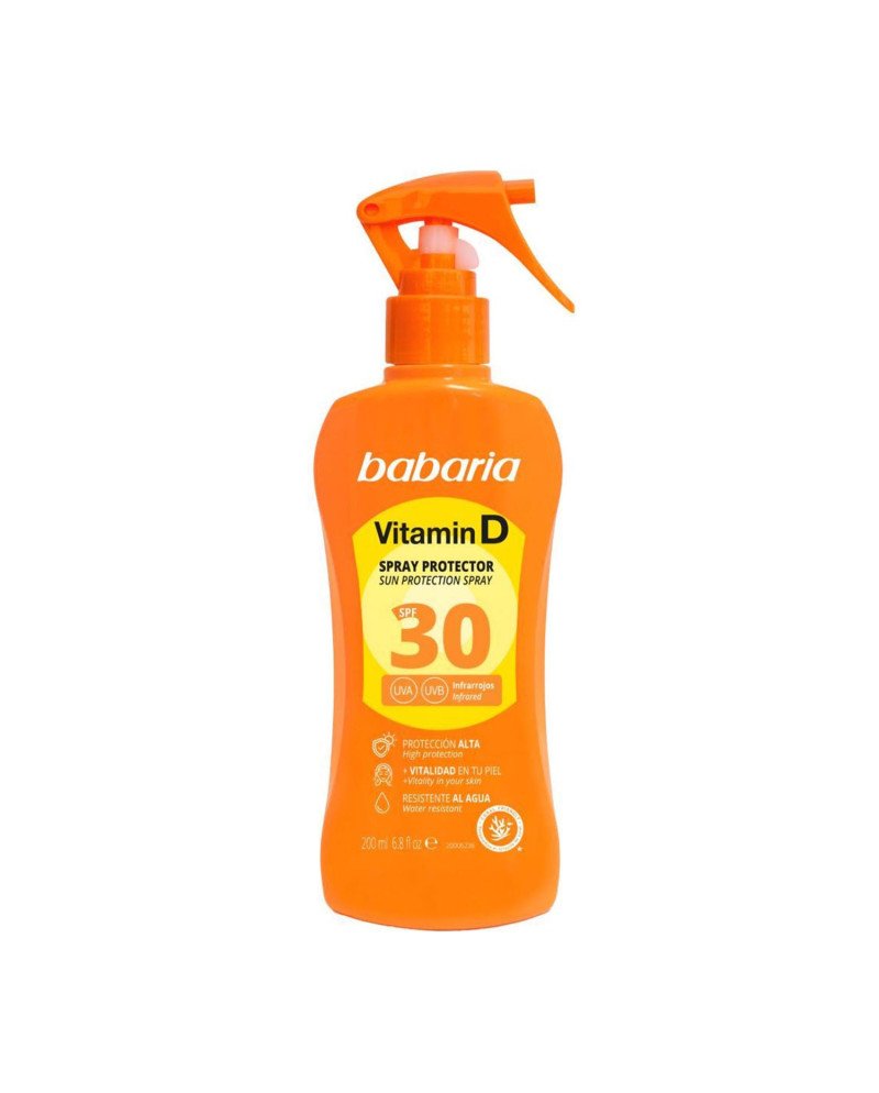 Babaria Vitamina D Spray Protector Spf30 200Ml Vaporizador