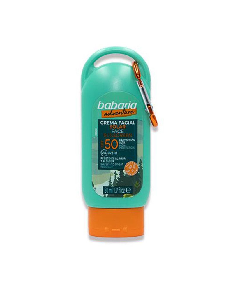 Babaria Adventure Crema Facial Spf50+ 50Ml