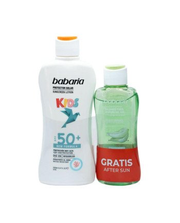 Babaria Kids Protector Solar Spf50+ Resistente Al Agua 200Ml + Balsamo After Sun 1U