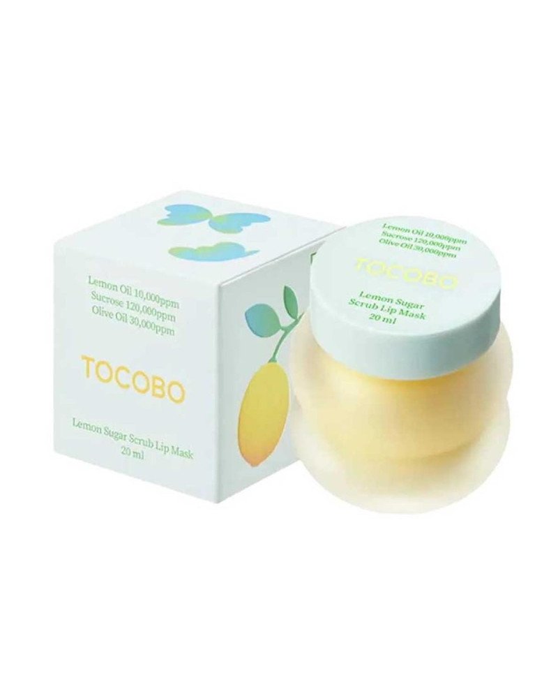 Tocobo Lemon Sugar Mascara Labial Exfoliante 20Ml