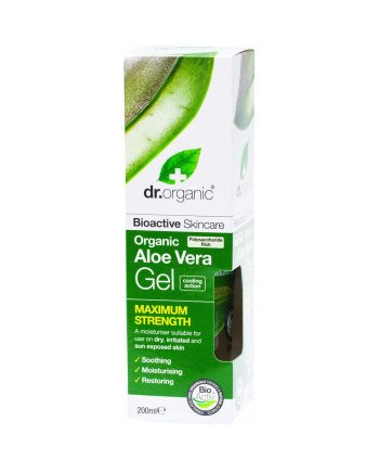 Dr Organic Aloe Vera Gel Maximum Strength 200ml