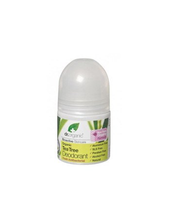 Dr Organic Tea Tree Desodorante Roll On 50ml
