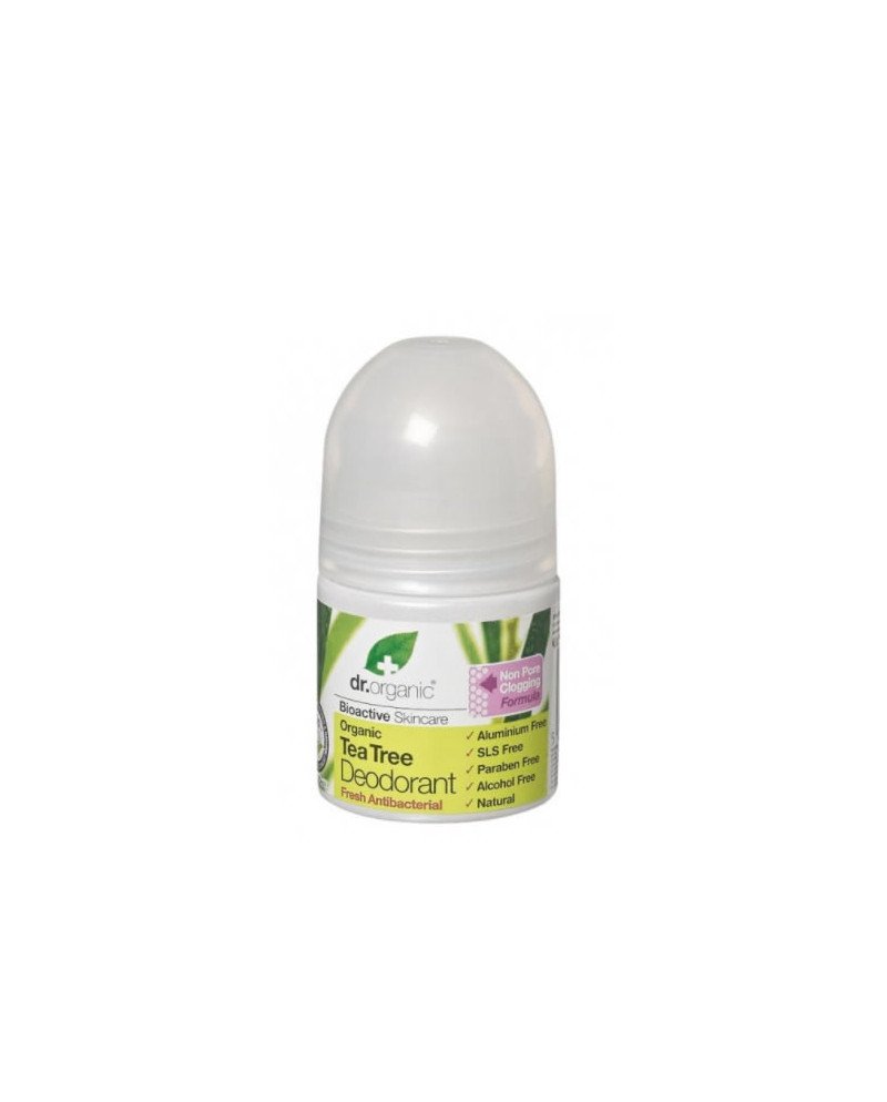 Dr Organic Tea Tree Desodorante Roll On 50ml