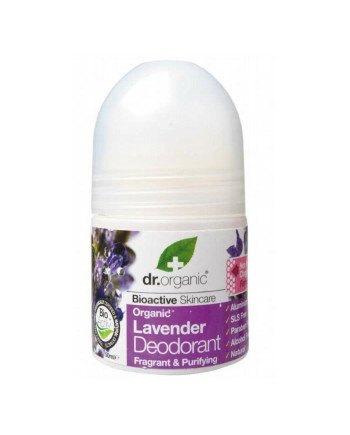 Dr Organic Lavender Desodorante Roll On 50ml
