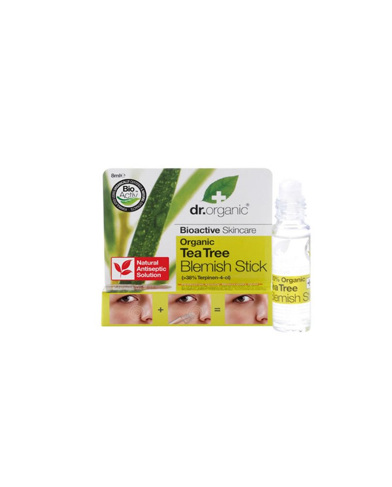 Dr Organic Tea Tree Blemish Stick Roll On 8ml