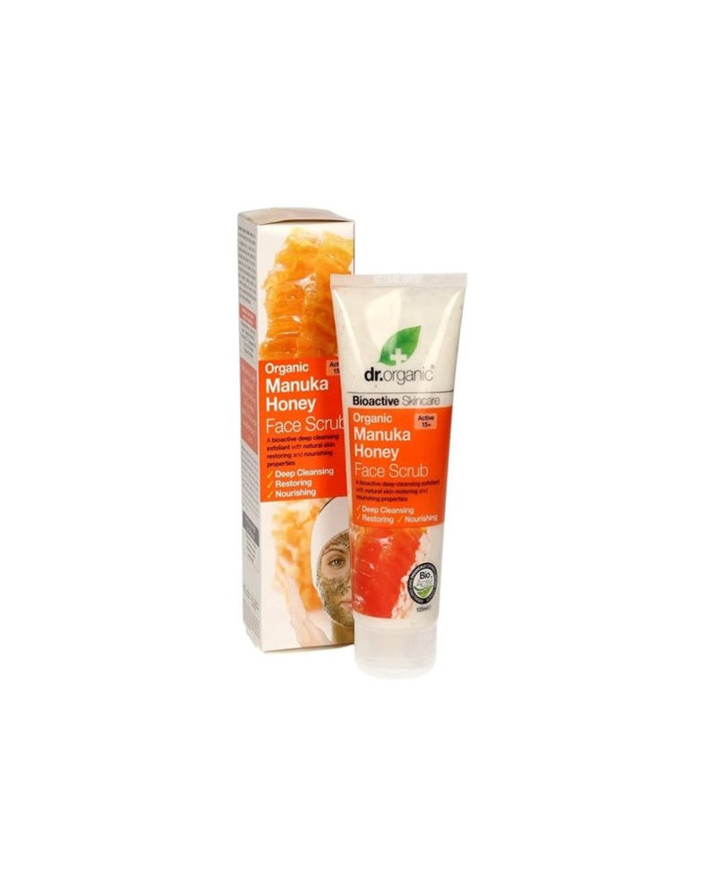 Dr Organic Manuka Honey Exfoliante Facial 125ml